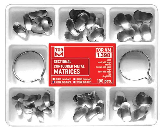 Tor Vm Sectional Contoured Metal Matrices - Universal Kit No.1.398