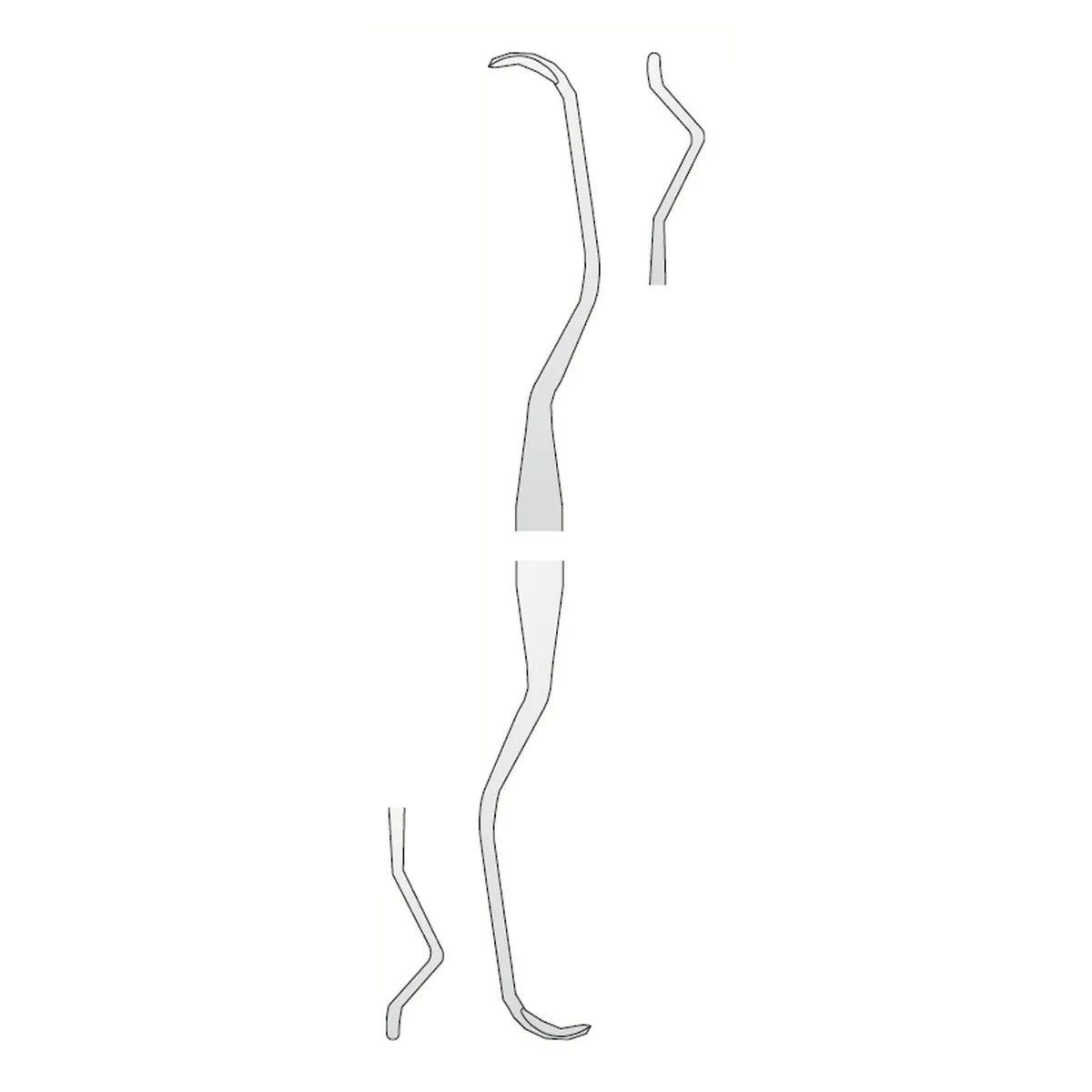 GDC Langer Curettes 3/4 For Maxillary Posterior #6 (Sl3/4)