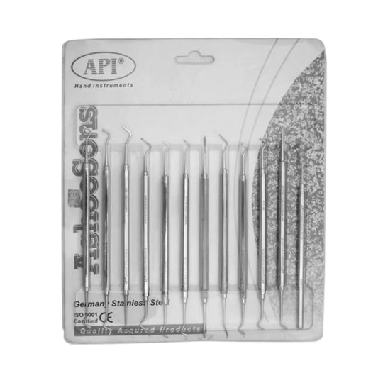 API Conservative Instruments Kit (Set of 12 , Blister Pack)