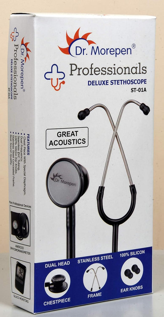 Dr. Morepen The Professional's Stethoscope - Deluxe ST-01A