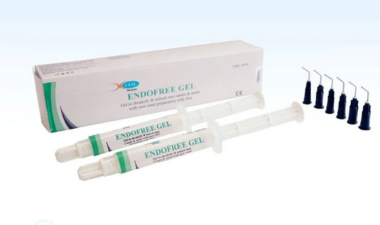 XCEM ENDOFREE GEL 2 x 3ml | Gel to Decalcify & Unlock Dental Root Canal