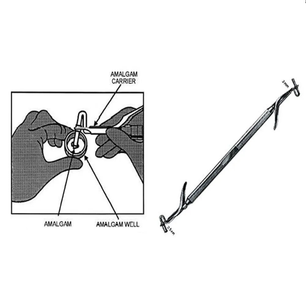 GDC Dental Amalgam Carrier Double Ended - Large/Regular (AC5202)