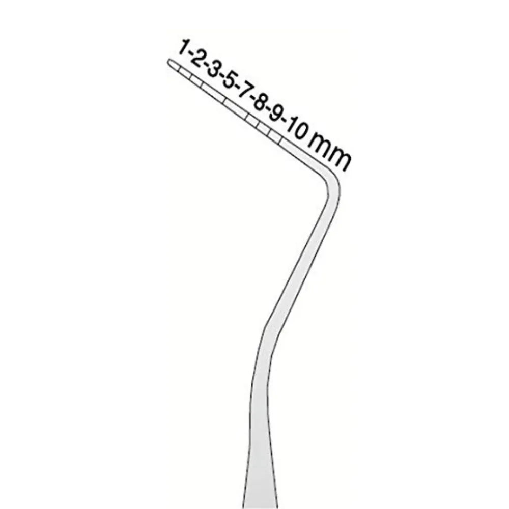 GDC Single End Probes Thin William #6 (Pow6)