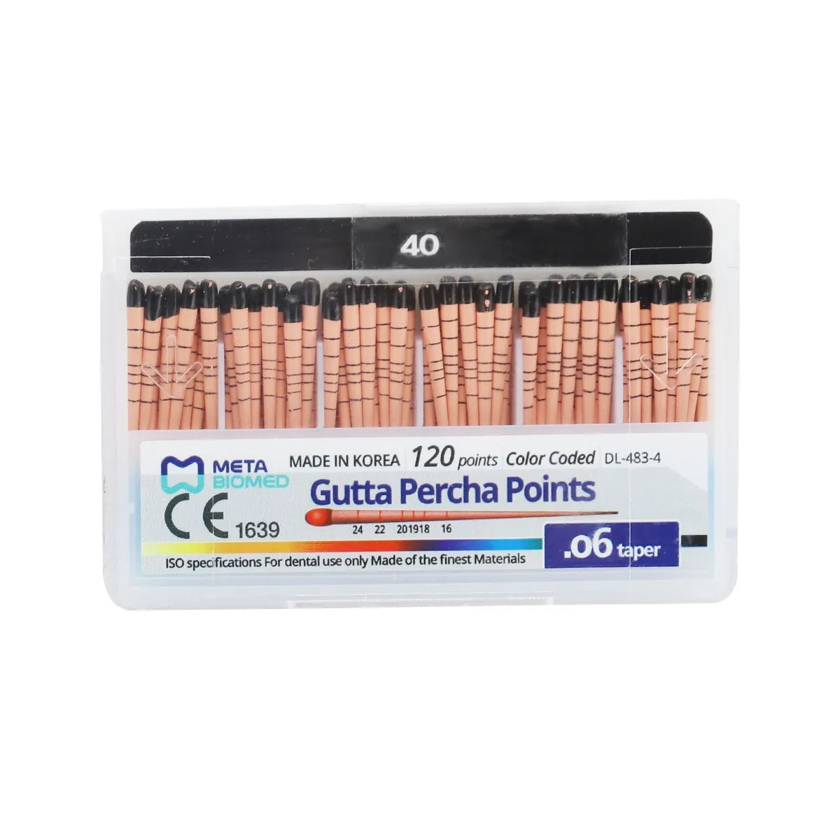 Meta Gutta Percha Points Special Taper - 6%