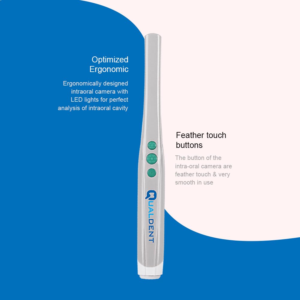 Qualdent Dental USB Intraoral Camera (5MP, Auto Focus)