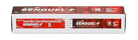 Senquel-F Foaming Medicated Oral Gel | For Sensitive Teeth & Gums