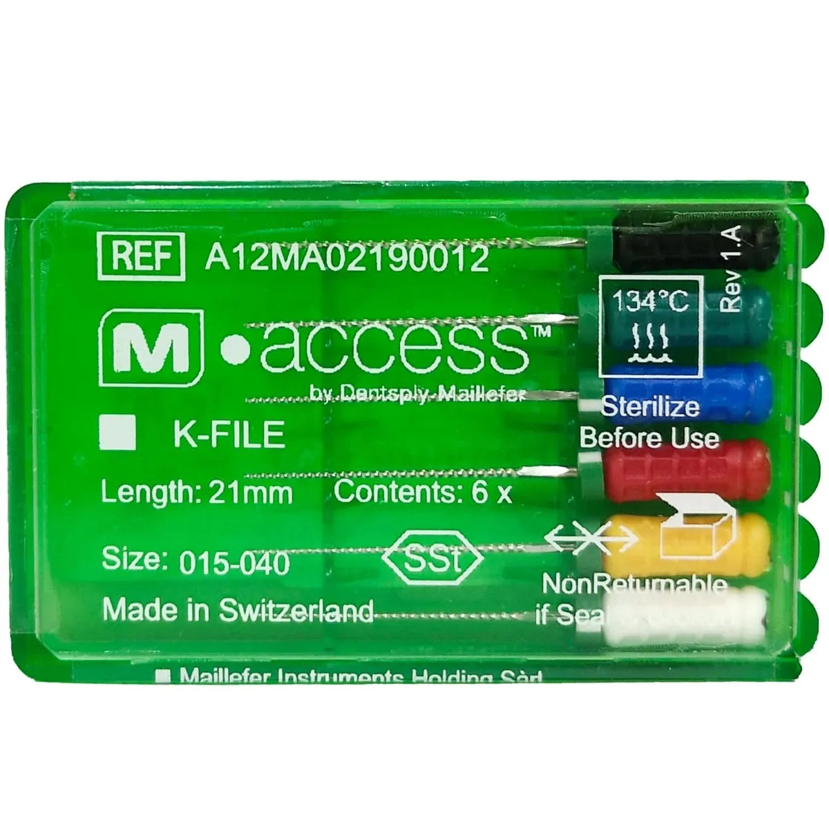 Dentsply M-Access K-Files 21mm (Hand Operated Files)