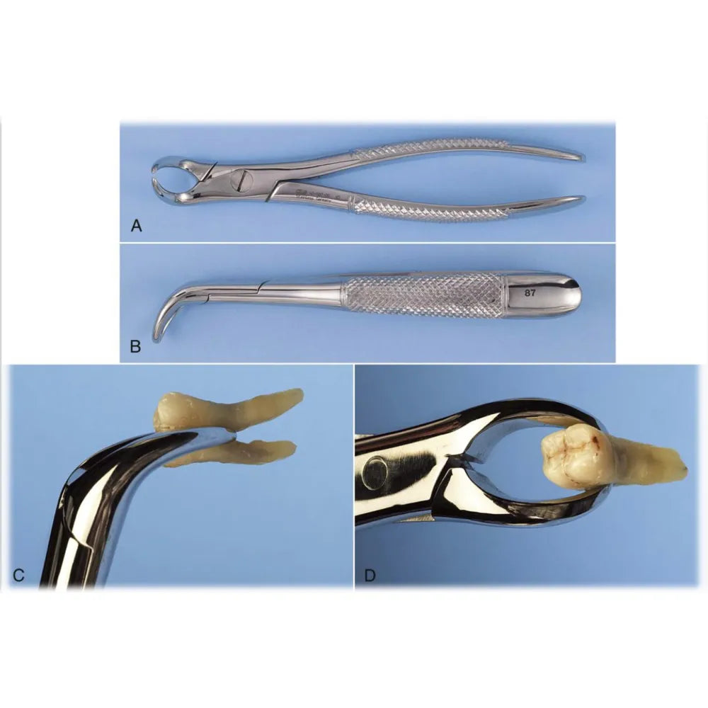 GDC Extraction Forceps Lower Molars - 87 Standard (FX87S)