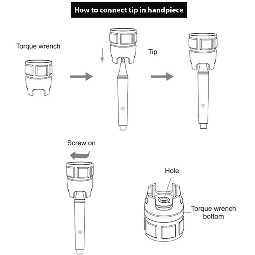 Woodpecker D3 Ultrasonic Scaler Handpiece