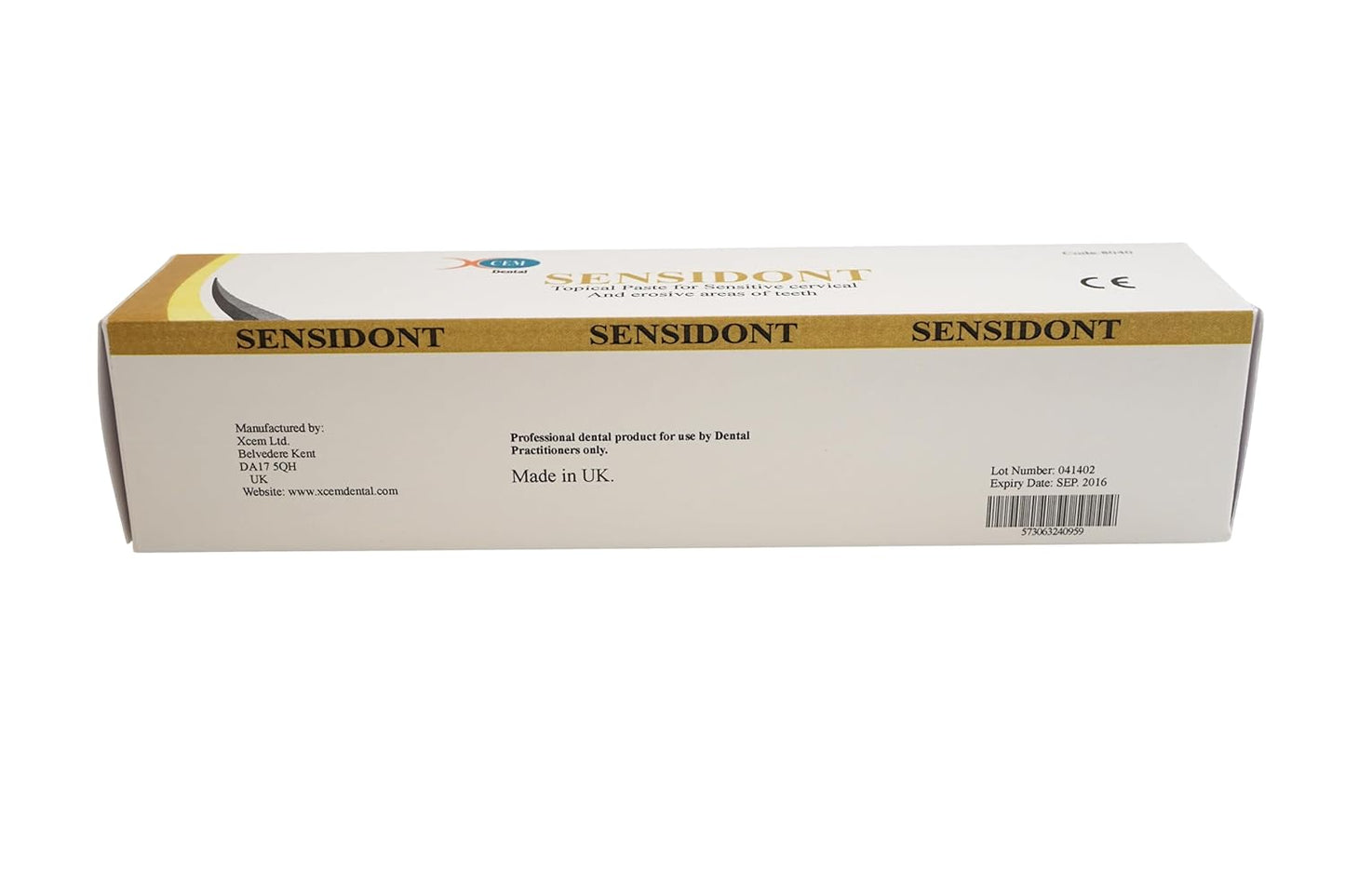 XCEM SENSIDONT |10ml Topical Dental Desensitiser for Cervical & Exposed Sensitive Areas