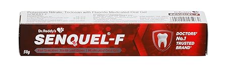 Senquel-F Foaming Medicated Oral Gel | For Sensitive Teeth & Gums