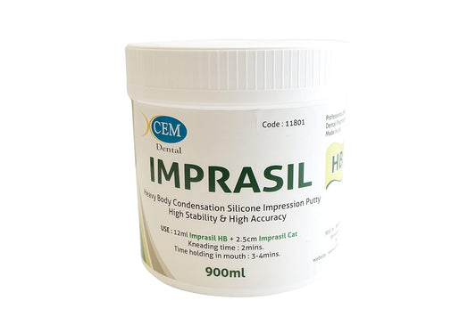 XCEM IMPRASIL HB | 900ml Dental Heavy Body Impression Putty