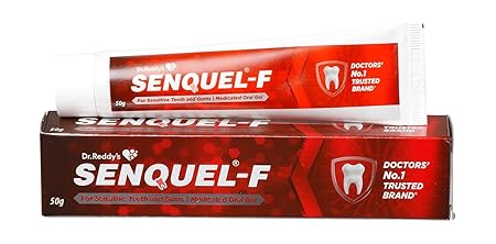 Senquel-F Foaming Medicated Oral Gel | For Sensitive Teeth & Gums