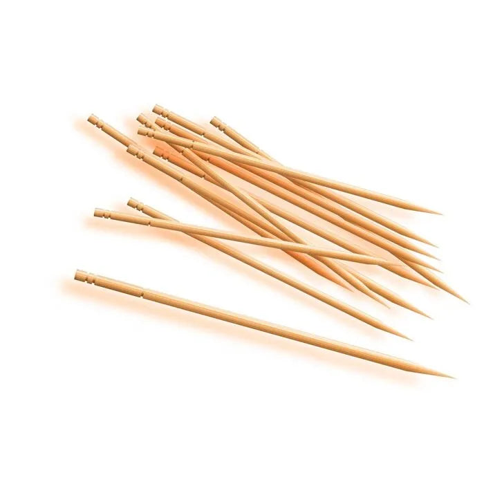 Round Wooden Toothpicks (Pack of 10 Jars)