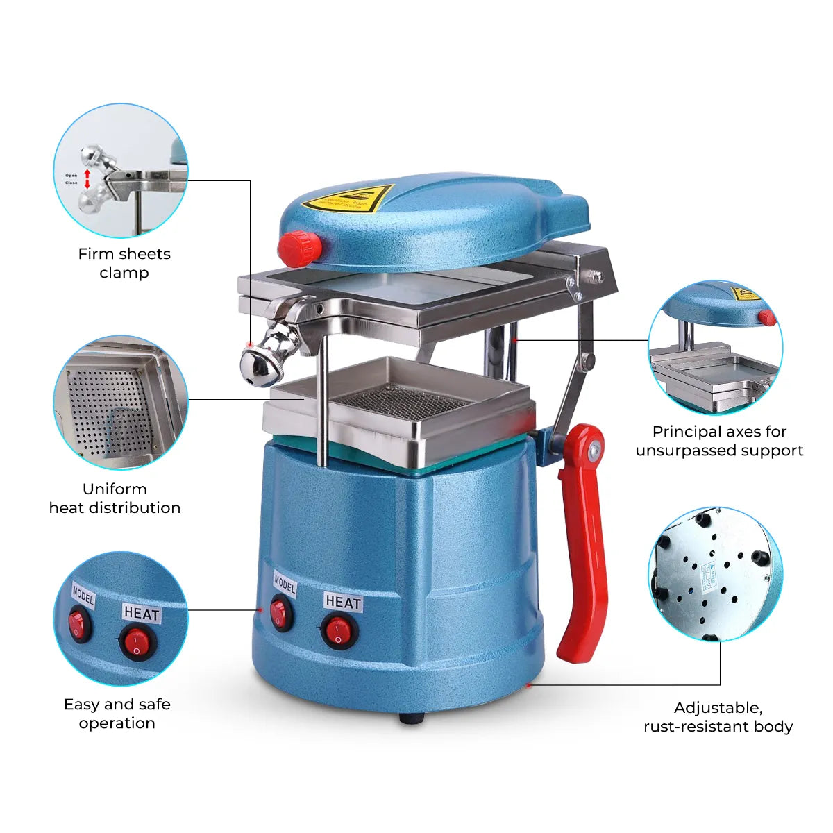 U Ortho VacuMold Portable Dental Vacuum Forming/Molding Machine