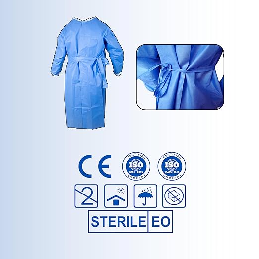 Lifemed Disposable Gown in Blue