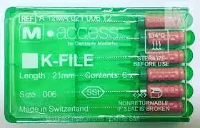 Dentsply M-Access K-Files 21mm (Hand Operated Files)