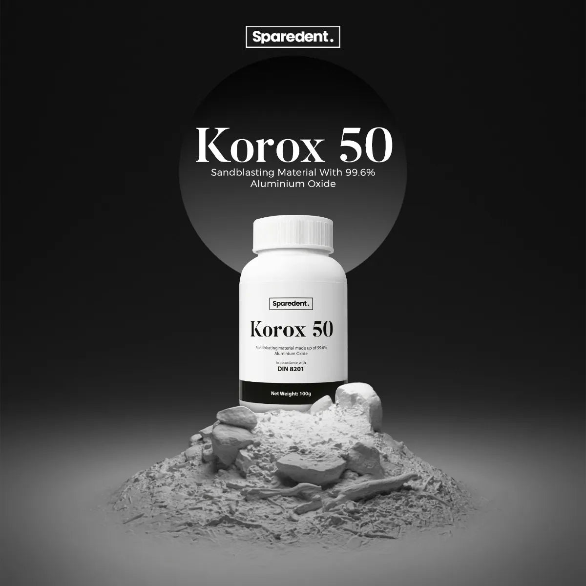 Sparedent Korox 50 Powder for Sandblaster/Polisher