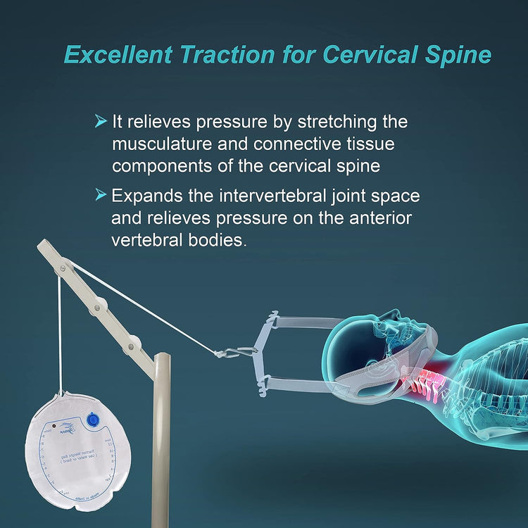 Tynor Cervical Traction Kit - With Weight Bag (Sleeping)