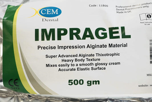 XCEM IMPRAGEL | 500gm Dental Alginate Impression Material
