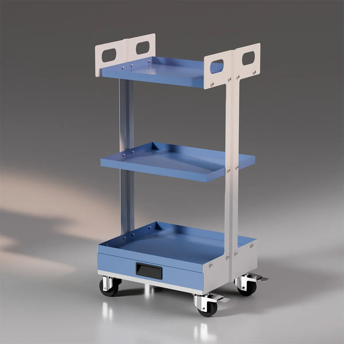 Life Dental Trolley Economy Double Pillar(Lite)