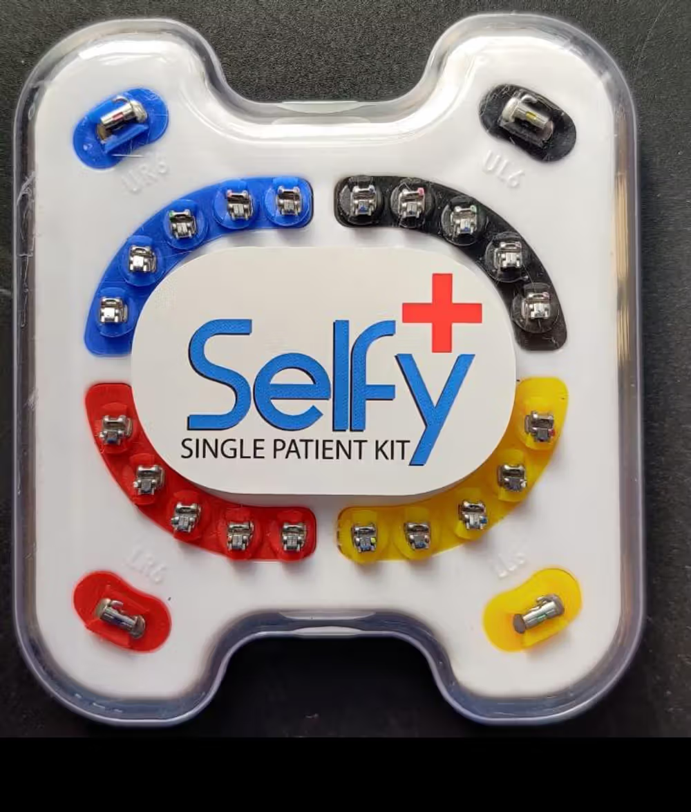 Selfy Plus Single Patient Ceramic Bracket Kit