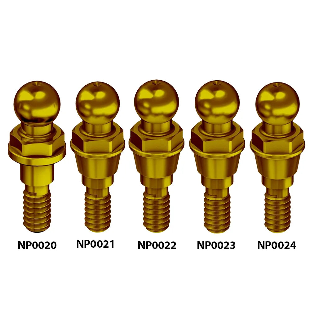 Adin CloseFit NP Ball Attachment Abutment