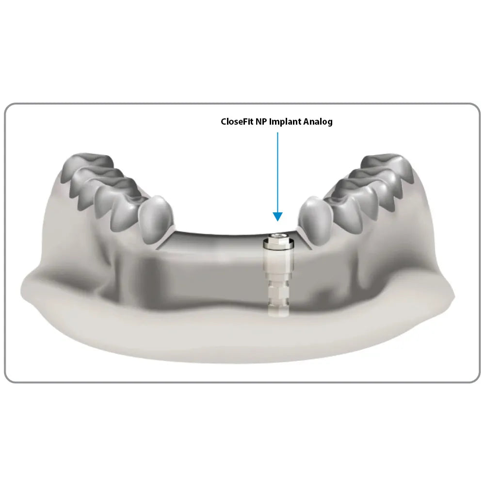 Adin CloseFit NP Implant Analog 2.75mm x 12.60mm (NP0007)