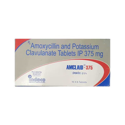 Amclaid 375mg Tablet 6'S