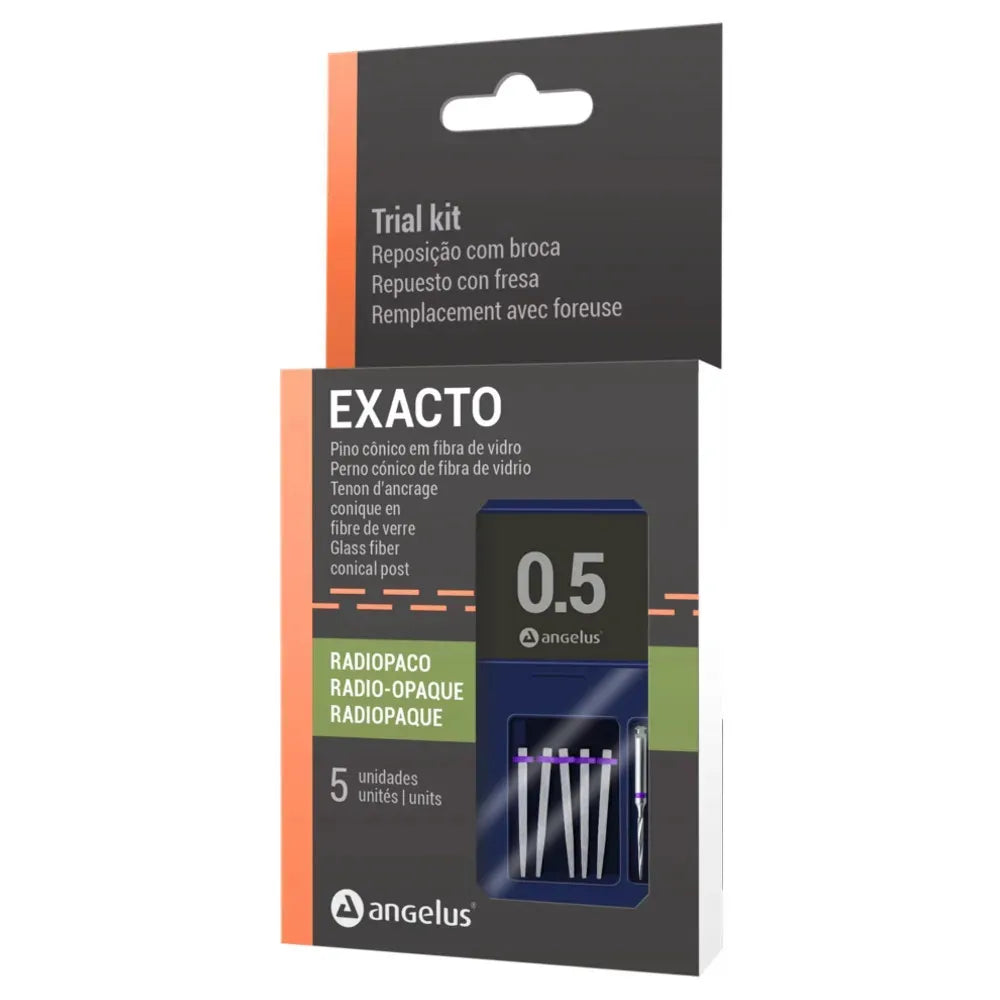 Angelus Exacto Trial Pack Glass Fiber Post
