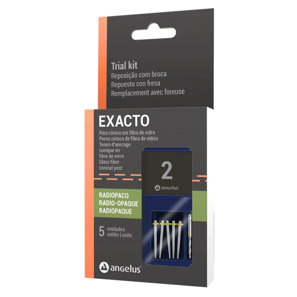 Angelus Exacto Trial Pack Glass Fiber Post