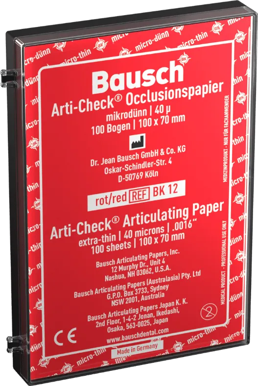 Bausch Arti-Check Articulating Papers Micro Thin - 40µ Microns
