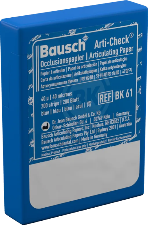 Bausch Arti-Check Articulating Papers Micro Thin - 40µ Microns