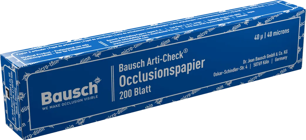 Bausch Arti-Check Articulating Papers Micro Thin - 40µ Microns