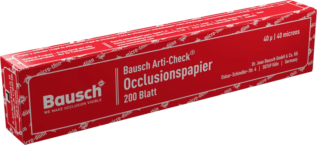 Bausch Arti-Check Articulating Papers Micro Thin - 40µ Microns