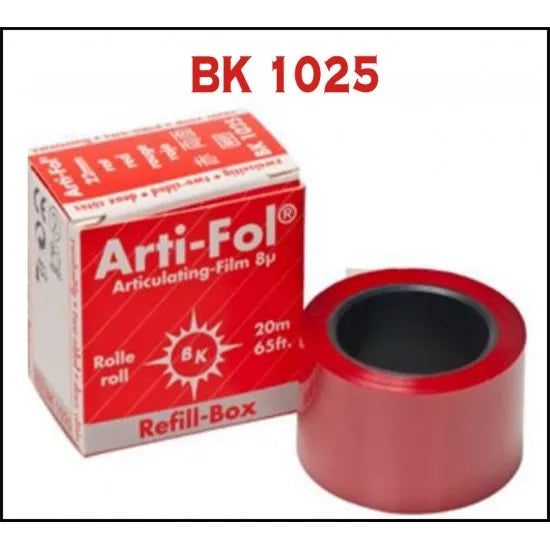 Bausch Arti-Fol Articulating Flim Ultra Thin - 8µ Microns Width 22 mm - 20 Mts.