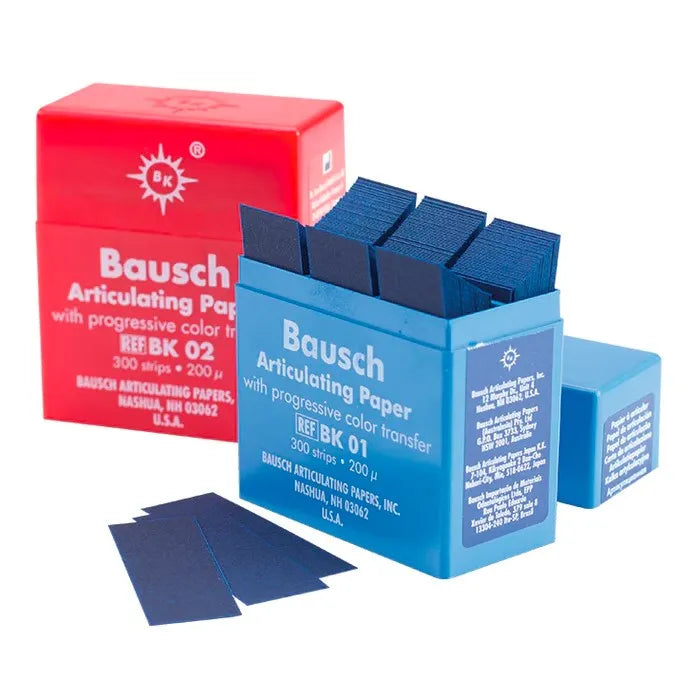 Bausch Articulating Papers with Progressive Colour Transfer - 200µ Microns