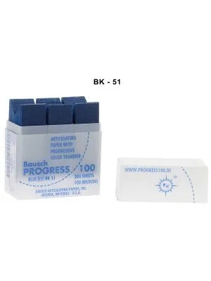 Bausch Articulating Paper with Progressive Colour Transfer - 100µ Microns