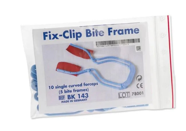 Bausch Fix Clip Bite Forceps Curved - BK 143