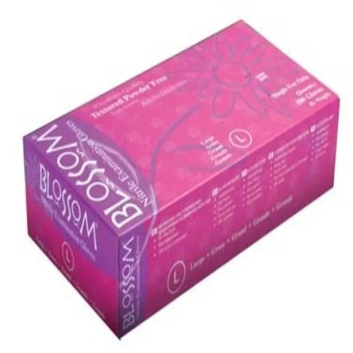 Blossom LILA Nitrile Exam Gloves