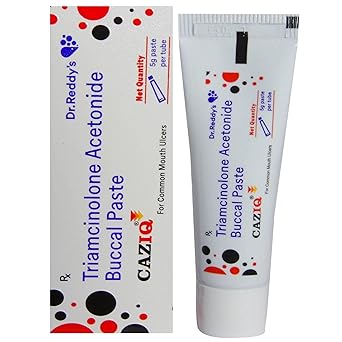 CAZIQ 0.1% W/W - Tube of 5g MOUTH ULCER PASTE