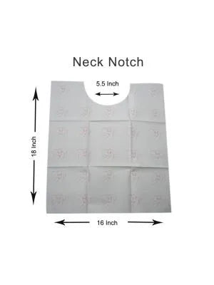 Capri Disposable Patient Bibs Neck Notch