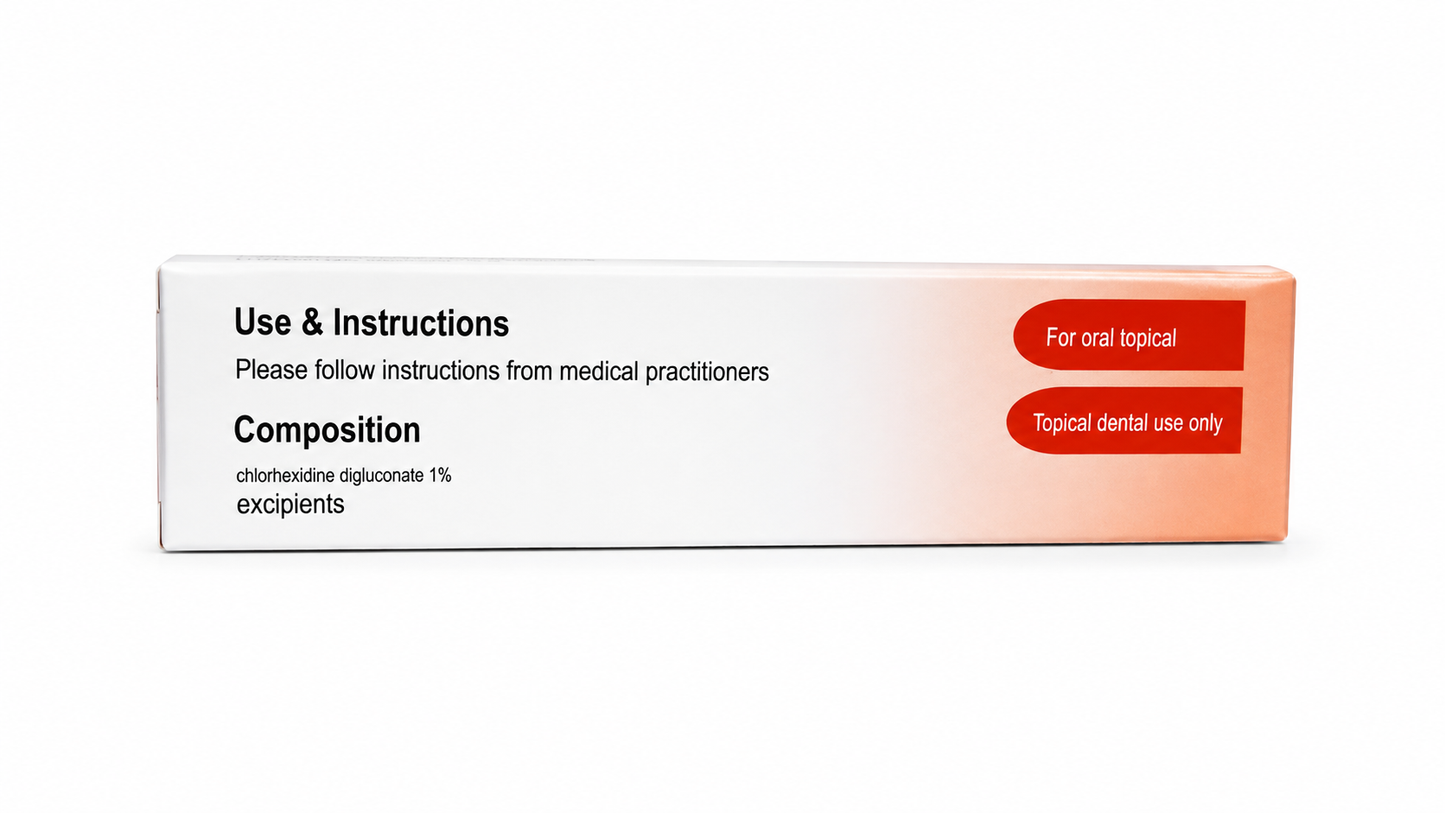 ORALO 1% Chlorhexidine Gel | Gingivitis Treatment
