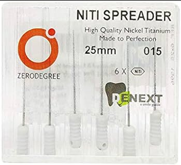 Denext Zero Degree NiTi Finger Spreaders - 21mm