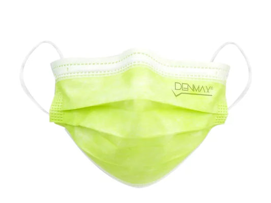 Denmax 3 Ply Face Mask – Premium Green Color