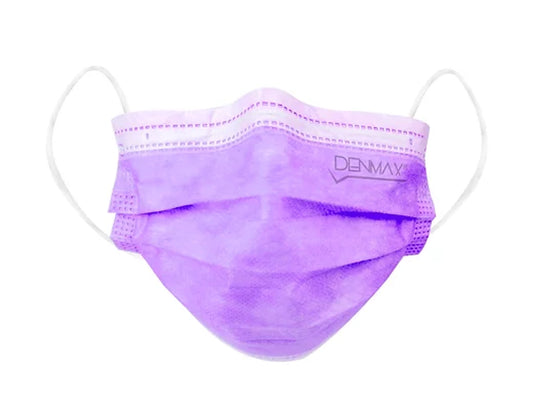  Denmax 3 Ply Face Mask Premium Purple Colour