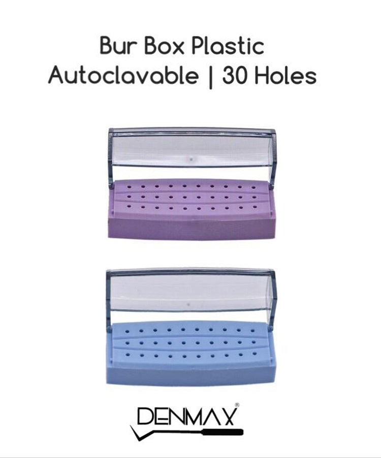 Denmax Autoclavable Plastic Dental Bur Holder 