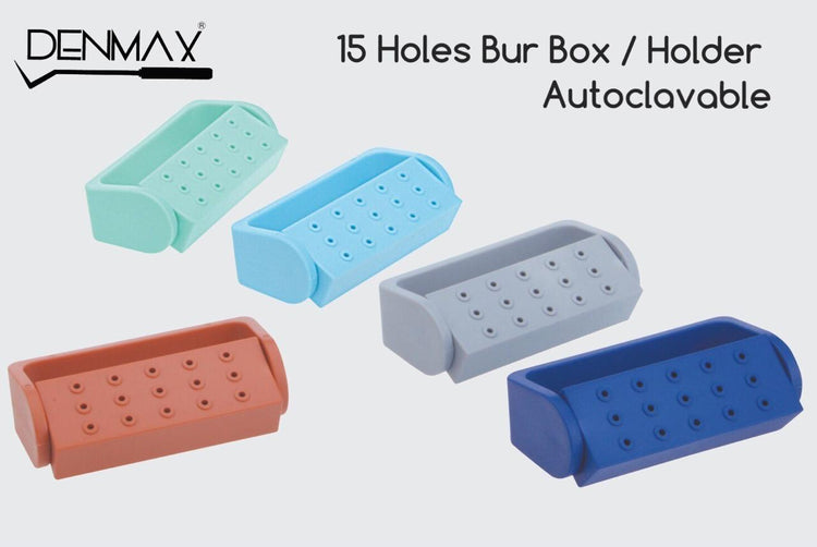 Denmax Autoclavable Plastic Dental Bur Holder 