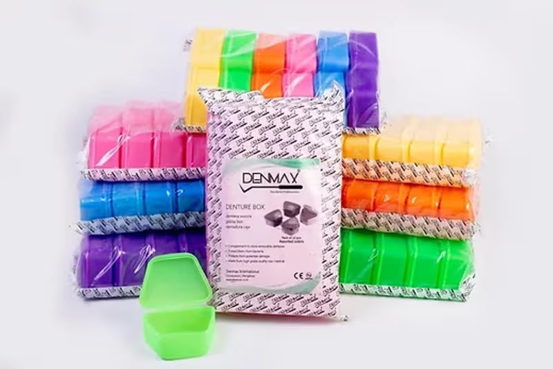Denmax Denture Box - Assorted colors