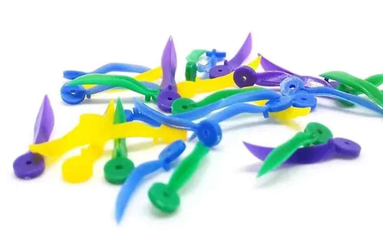 Denmax Plastic Assorted Wedges